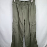 Size 10: Gap Green Stretch Waist Cargo Pants