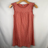 Size 10: Petit Bateau Pink/White Floral Sleeveless Dress