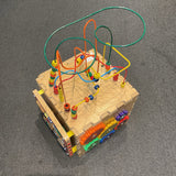 Wooden Activity Cube