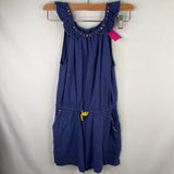 Size 9-10: Boden Blue Drawstring Tank Dress