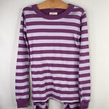 Size 8 (130): Hanna Andersson Purple 2pc PJs