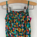Size 3: Posh Peanut Blue/Multi Bird Romper