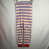 Size 5 (110): Hanna Andersson Purple/Red Striped 2pc PJs REDUCED