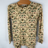 Size 5: The Woods by Kate Quinn Yellow/Green Bumblebee Garden Bamboo 2pc PJs