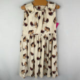 Size 3: Kate Quinn Cream/Brown Hamsters Tank Dress