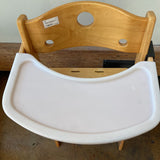 Keekaroo Wooden High Chair w/ Insert (retails $230)