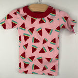 Size 3 (90): Hanna Andersson Pink Watermelon Print 2pc Shorty PJs