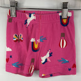 Size 3 (90): Hanna Andersson Pink Rainbow Flight 2pc Shorty PJs