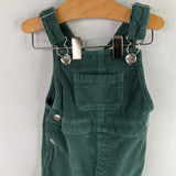 Size 6-12m (70): Hanna Andersson Green Corduroy Overalls
