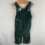 Size 6-12m (70): Hanna Andersson Green Corduroy Overalls