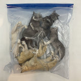 Schleich 6pc Wolf Figurines