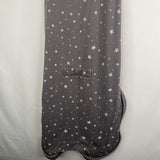 Size 2-24m: Woolino Grey/White Stars Merino Wool Sleep Sack