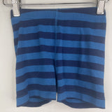 Size 4 (100): Hanna Andersson Blue/Navy Striped 2pc Shorty PJs