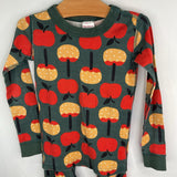 Size 5 (110): Hanna Andersson Green Carmel Apple 2pc PJs