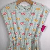 Size 8: Tucker + Tate Blue/Colorful Sunglasses Print Shorty Romper