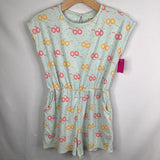 Size 8: Tucker + Tate Blue/Colorful Sunglasses Print Shorty Romper