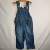 Size 5: OshKosh Light Wash Denim Overalls