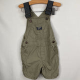 Size 3: OshKosh Tan/Blue Shoralls