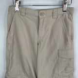 Size 6-7: Columbia Light Grey Zip Off Cargo Hiking Shorts/Pants REDUCED