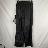 Size 10-12 (L): Red Ledge Black Rain Pants