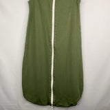 Size 6-12m: Parade Green/White Sleepsack