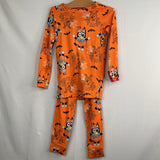 Size 6: Bluey Orange/Blue Halloween 2pc PJs