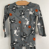 Size 4: Disney Grey/Multicolor Nightmare Before Christmas 2pc PJs