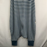 Size 18-36m: Woolino Navy/White Striped Merino Wool Sleep Sack