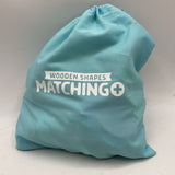 Wooden Shapes Matching Game
