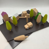 Kiko Wooden City Play Set