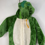 Size 6-8: Green/White Aligator Costume
