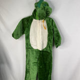 Size 6-8: Green/White Aligator Costume