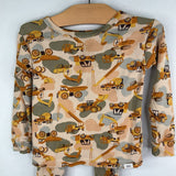 Size 2: Gap Orange/Green/Multi Construction Vehicles 2pc PJs