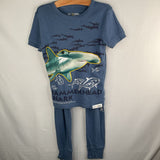 Size 8: Gap x NatGeo Blue Sharks 2pc PJs