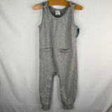 Size 3 (90): Hanna Andersson Grey Cozy Tank Romper