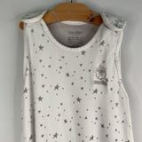 Size 12-24m: Woolino White Grey Stars Sleepsack (Retails: $99)