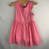 Size 2-3: Mini Boden Pink Butterfly Back Tank Dress