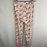 Size 4 (100): Hanna Andersson Pink/Multi Unicorn 2pc PJs