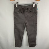 Size 3 (90): Hanna Andersson Grey Drawstring Pants