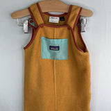 Size 2: Patagonia Yellow Fleece Overall Bunting