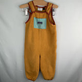 Size 2: Patagonia Yellow Fleece Overall Bunting