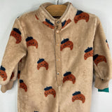 Size 18-24m: Tiny Cottons Beige French Croissants Fleece Bunting