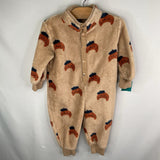 Size 18-24m: Tiny Cottons Beige French Croissants Fleece Bunting