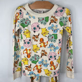 Size 5 (110): Hanna Andersson x Pokemon White/Multi 2pc PJs