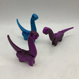 3pc Dinosaur Figurine