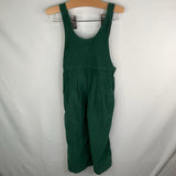 Size 3 (90): Hanna Andersson Green Corduroy Overalls