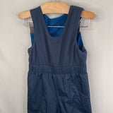 Size 3: Columbia Blue Fleece Upper Snowbib
