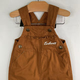 Size 9m: Carhartt Brown Canvas Overalls