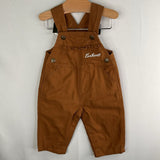 Size 9m: Carhartt Brown Canvas Overalls