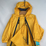 Size 3: Tuffo Yellow Muddy Buddy Rain Suit